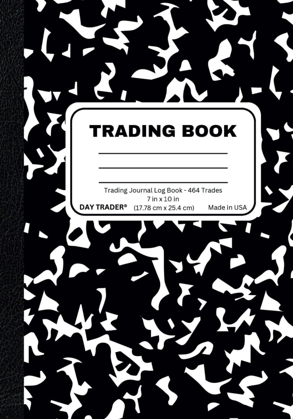 Front cover of Composition Trading Journal Log Book